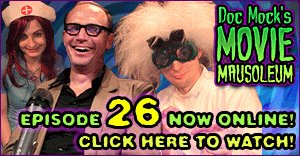 Doc Mock's Movie Mausoleum - Episode #26 with special guest Toby Huss is now online! Please support the show and watch it!